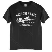 เสื้อยืดสุดเท่ห์ฤดูร้อนของผู้ชายญี่ปุ่น Hatori Hanzo