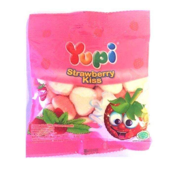 Permen yupi jelly strawberry ecer per biji | Lazada Indonesia