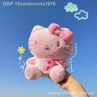 รูปฟันเฟือง☍15smilevonla1976คิตตี้สีชมพู Almofada De Pelúcia Alta Qualidade Decoração Cama Macia Boneca Casal Presentes Brinquedo Gato Infantil