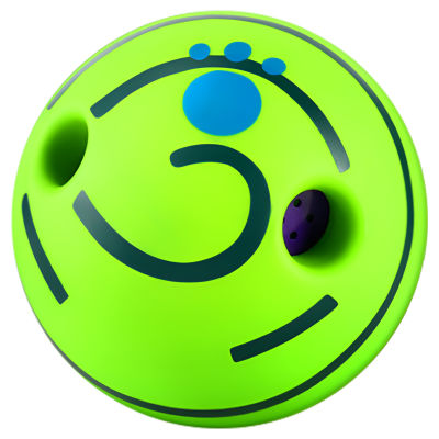 Boredom Chewer Relieve Anxiety For Training Scroll Funny Outdoor Interactive Toys Sounds Teeth Cleaning Practical Wobble Giggle Durable Indoor Squeaky Dog Ball
