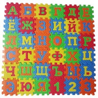 36pcs Russian Alphabet Baby Toy Foam Puzzle Mat EVA Educational Play Mat Baby Crawling Mats Car Early Teaching Floor Mats