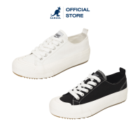 KANGOL Sneaker unisex รองเท้าผ้าใบ รุ่น Spike shoes ผูกเชือก สีขาว,ดำ 62227605