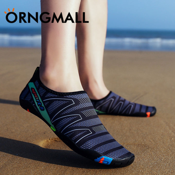 orngmall-รองเท้ากีฬาทางน้ำสำหรับผู้ชาย-รองเท้าว่ายน้ำรองเท้าผ้าใบสตรีกีฬาทางน้ำกีฬาทางน้ำรองเท้าแตะโต้คลื่นชายทะเลรองเท้ากีฬาน้ำหนักเบาสำหรับผู้ชายผู้หญิง