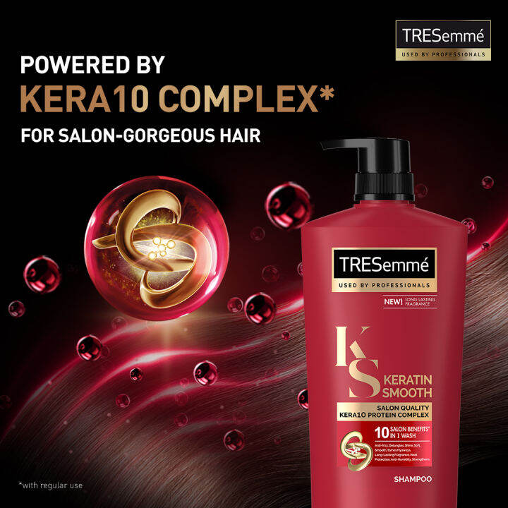 Tresemme Keratin Smooth KERA10 Serum Conditioner 650ml Lazada PH