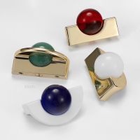 Wardrobe Furniture Handles Dresser Vanity Cabinet Door Knob Natural Agate Crystal Jewelry Gift Box Decorative Drawer Handle Pull