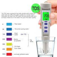 【LZ】™  Água Testing Tools Aquário Beber 4 em 1 PH TDS CE TEMP Portátil Detector de Qualidade da Água com Caneta Detector Digital