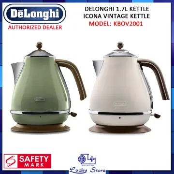 De Longhi KBOV2001 BG Icona Vintage 1.7 l electric kettle - beige