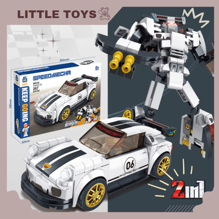 little-toys-โมเดล-หุ่นยนต์แปลงร่าง-รถแปลงร่าง-ของเล่นเด็ก-เลโก้-รถแข่ง-รถtransformers-รถของเล่น-ฟิกเกอร์-รถของเล่น-พร้อมส่ง