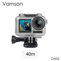 Vamson เคสกระเป๋ากล้องกันน้ำกล้องแอคชั่นแคมเมรา Dji Osmo,กล่องกรอบดำน้ำ60ม. สำหรับ Oa06อุปกรณ์เสริม Dji