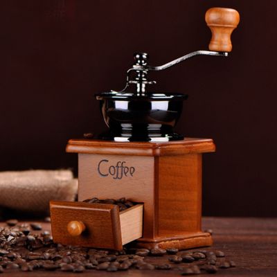 เครื่องบดกาแฟ มือหมุน วินเทจ Coffee Bean Molinillo