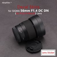 Sigma 56 1.4 X Mount Lens Premium Decal Skin for Sigma 56mm F1.4 DC DN Contemporary Protector Anti-scratch Cover Film Sticker