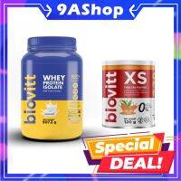 ??Special deal?Biovitt XS ผลิตภัณฑ์ชงพร้อมดื่ม เพียง 20 Kcal พร้อมด้วย เวย์โปรตีน ไอโซเลตขนาด 2lbs ❌น้ำตาล ❌ไขมัน  ❌คอเลสเตอรอล ❌ไม่อ้วน