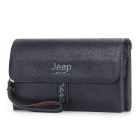 JEEP BULUO Brand Mens 2021Fashion Business Man Hand Bag New Clutch Bag High Quality Tote fashion bag luxury brand bag