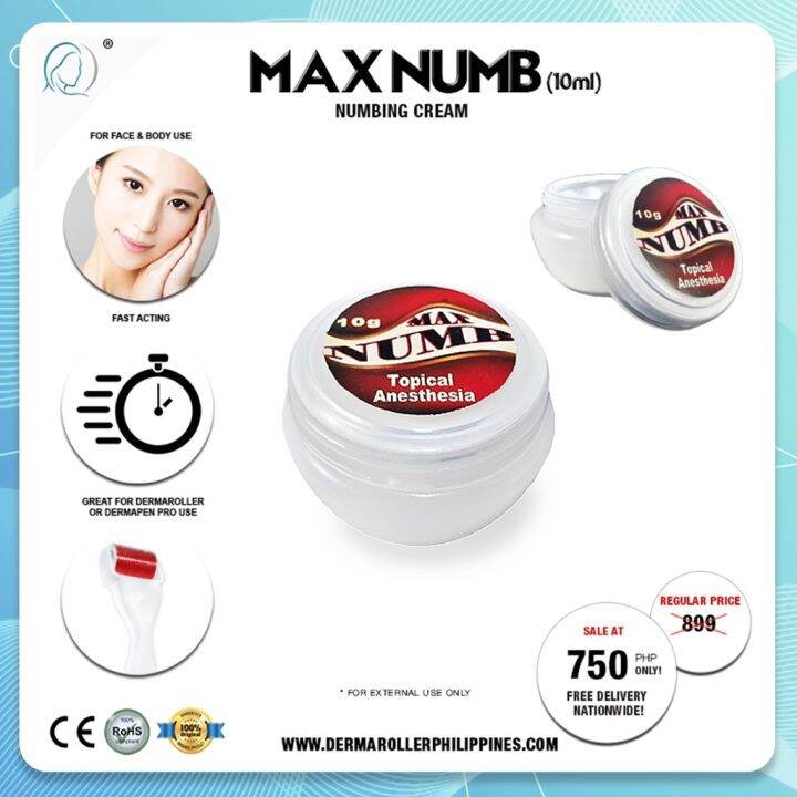 Max Numb Numbing Cream Topical Anesthesia Lazada PH