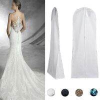 Useful Clothes Protector Case Breathable Bridal Gown Dust-proof Long Garment Bag Non-woven fabric Wedding Dress Cover Wardrobe Organisers