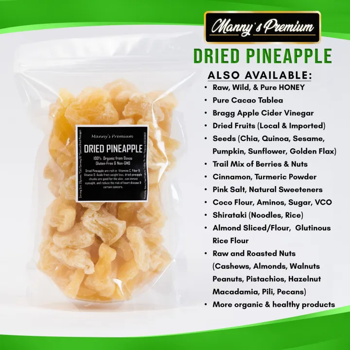 Dried Pineapple Chunks Lazada PH