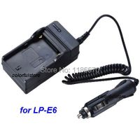 LP-E6 LPE6 Battery / Car Charger AC Power Adapter Plug For Canon EOS 70D 60D 7D 6D 5D Mark II III 5D2 5D3 5DII 5DIII DSLR Camera