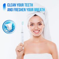 ZZOOI Powerful Ultrasonic Electric Tooth Cleaner Electric Toothbrush for Stain Removal Powerful Tooth Cleaner Tooth Cleaner