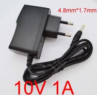 2023 1ชิ้นคุณภาพสูง DC 10V 1000mA 1A 100V-240V ตัวแปลงแหล่งจ่ายไฟสลับปลั๊ก EU 4.8มม. X 1.7มม.