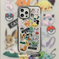 【On Clearance】Casetify เคสโทรศัพท์ซิลิโคน TPU แบบนิ่ม ลายโปเกม่อน ปิกาจู สําหรับ iPhone 7 8 Plus X XS XR 11 12 Mini 13 Pro Max XSMax SE 2020