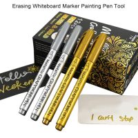 1Pc/1 Set Graffiti Marker Pen Erasable Smooth Writing 5 Styles Erasing Whiteboard Marker Painting Pen Tool Office Supplies