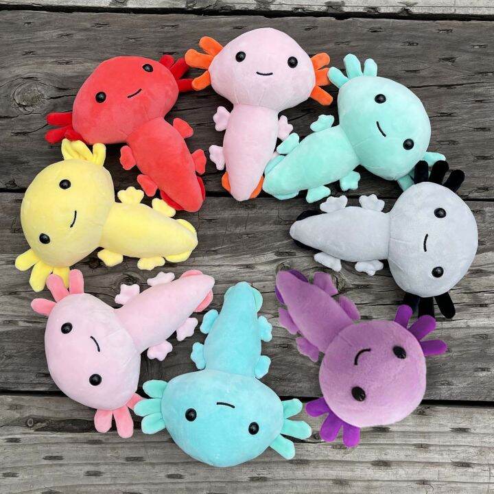 Kawaii Animal Plush Axolotl Plush Toy Stuffed Plushie Pulpos Plush ...