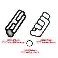 Solenoid ปะเก็นหัวกระบอกเปลี่ยนอะไหล่ VTEC 15845-R70-A01 3471CC 91319-PAA-A01อุปกรณ์ชิ้นส่วนกลางแจ้ง