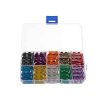 100PCS Set Assorted Car Trunk Blade Fuse Boat Automotive Replacement Fuses Auto Holder Fuse Kit Car Accessories