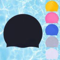 1 PCS Swim Cap Waterproof Elastic Silicone Ear Protection Storage Protection Long Hair Adult Children Male and Female Universal Swim Caps