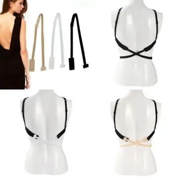Bra Extender 2 Hook Low Back Bra Strap Converter for Women Lady Backless  Dress : : Clothing & Accessories