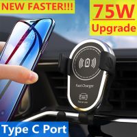 30W Wireless Car Charger Air Vent Mobile Phone Holder Support in Car Fast Charging Stand For iPhone 14 13 12 11 X Xiaomi Samsung Car Mounts