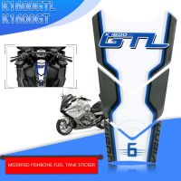 Tank Sticker Motorcycle Fishbone 3D Fuel Tank Pad Protective Stickers Decals For BMW K1600GT K1600GTL K1600 GT K1600 GTL