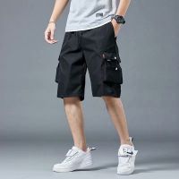 COD SDFERTREWWE Shorts Men Summer Casual Work Wear Shorts Fashion Versatile Straight Leg Capris Fashion Brand Thin Mens Shorts