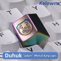 【ในสต็อก】Kelowna "Joker" Series All-Metal Personality Keycap Original ความสูง R4 Duhuk Original คีย์บอร์ด Creative