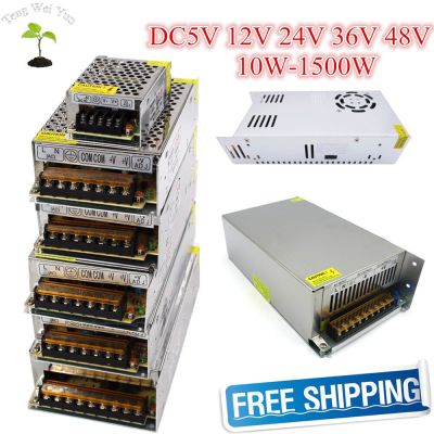 DC12V 13.8โวลต์18โวลต์24โวลต์36โวลต์48โวลต์60โวลต์360วัตต์600วัตต์1000วัตต์แหล่งจ่ายไฟสลับหม้อแปลง AC DC SMPS สำหรับ Led แถบกล้องวงจรปิด