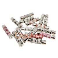 10A ฟิวส์5A จลาจล13A 1A 3A 15A Bs1362ฟิวส์เซรามิก6*25 6X25Mm ฟิวส์ทราย10ชิ้น20A 2A 240V (Bs1362 1A)