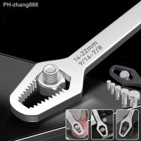 SMARLAN 2/1pcs 8-22mm Universal Torx Wrench Self-tightening Adjustable Glasses Wrench Board Double-head Torx Spanner Hand Tools