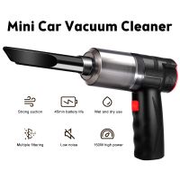 ℡☾ 16000Pa 150W Wireless Car Vacuum Cleaner 2 in 1 Blowable Cordless Handheld Auto Vacuum Home amp; Car Dual Use Mini Vacuum Cleaner