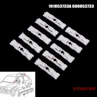 DONGLIONG ตัวตัดราวบนหลังคา10X 6U0853733 191853733A ปั้นสำหรับ VW Golf 7 MK2 Jetta GTI แคดดี้ B3 B4ที่นั่ง Cordoba Ibiza