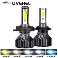 Car Headlight H7 Led Headlight 16000LM H1 H4 LED Bulbs Lamps 3000K 4300K 6000K 8000K 80W H8 H9 H11 Lamp Fog Lights Bulbs  LEDs  HIDs