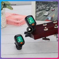 【LZ】☄  Sintonizador de guitarra elétrica tela lcd clip-on rotativo universal comutável para todos os instrumentos acessórios