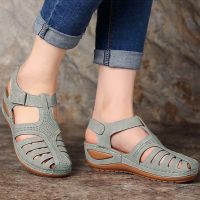 ▪ Women Sandals Bohemian Style Summer Shoes For Women Summer Sandals With Heels Gladiator Sandalias Mujer Elegant Wedges Shoes