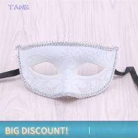 ?【Lowest price】TANG หน้ากากหน้ากากหน้ากากสำหรับคู่ Venetian ผู้หญิงลูกไม้ผู้ชาย PP COSPLAY costume