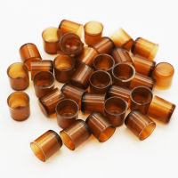 120 pcs Queen Bee Feeding Cell Cups Brown Bee Cages เครื่องมือการเลี้ยงผึ้งใช้ได้กับอุปกรณ์ป้อนผึ้ง-Mengzone