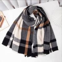 2022 New Winter Casual Cotton Warm Shawl Neck Wrap Scarf Warm Shawl Outdoor Neck Wrap Scarf