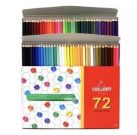 สีไม้คลอรีน ดินสอสี 12 สีแท่งยาว / 24 สีแท่งยาว / 36 สีแท่งยาว/ 48 สีแท่งยาว /60 สีแท่งยาว/72 สีแท่งยาว /120 สีแท่งยาว