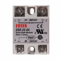 Ssr-25 Aa โซลิดสเตทรีเลย์ Rerelay Modul Temperaturregler 25a/220V; Drop Ship