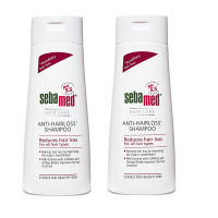 SEBAMED ANTI-HAIRLOSS SHAMPOO pH5.5 x2 ขวด (200ML) ซีบาเมด แชมพูป้องกันผมร่วง เหมาะสำหรับผู้มีปัญหาผมร่วง