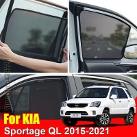 ม่านอัตโนมัติสำหรับ KIA Sportage QL 2015-2021กระจกบังแดดรถยนต์ป้องกันรังสียูวีตาข่ายหมวกกันแดด