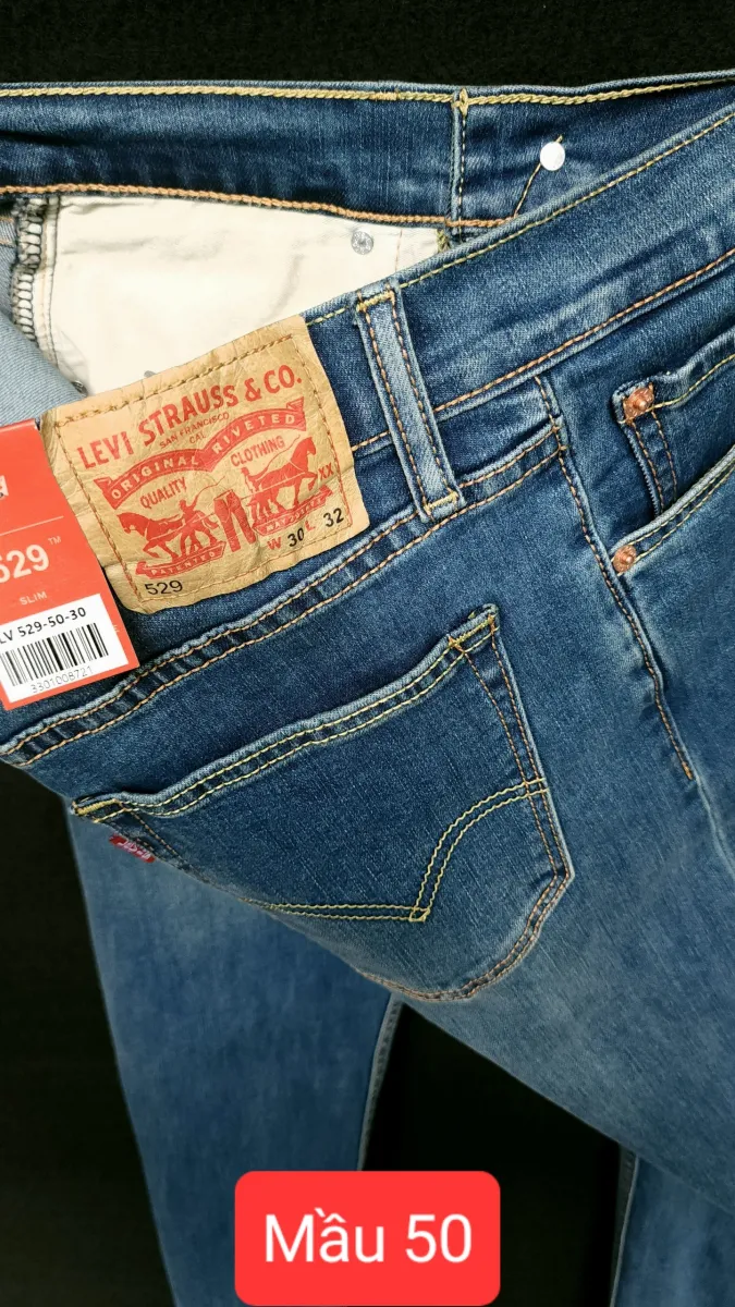 Quần Jean cực chất Levi's 529 Slim Made in Thailand 